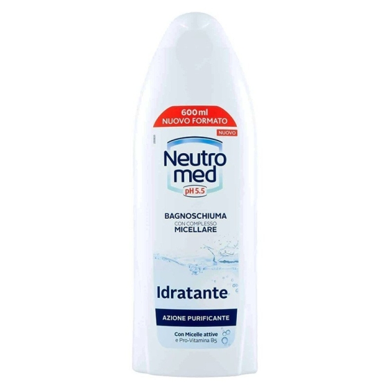 Neutromed Bagnoschiuma Idratante Con Complesso Micellare 600 ml