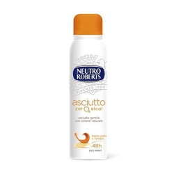 Neutro Roberts Asciutto Zero Alcol Legno Cedro e Vaniglia Deo Spray 150 ml