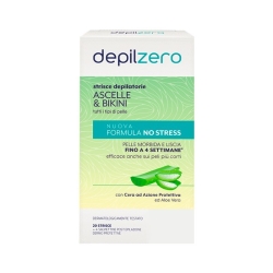 Depilzero Strisce Depilatorie Ascelle & Bikini 20 pz
