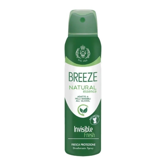Breeze Natural Essence Invisible Fresh Deo Spray 150 ml