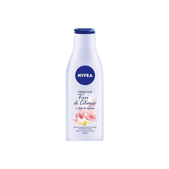 Nivea Crema-Olio Fiori di Ciliegio E Olio Di Jojoba 200 ml