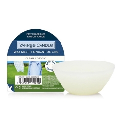Yankee Candle Cera da sciogliere Clean Cotton 22 gr