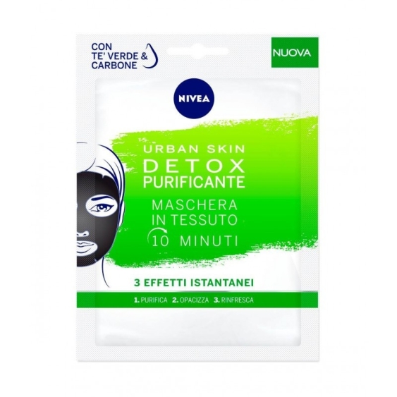 Nivea Urban Skin Maschera Detox Purificante 10 Minuti