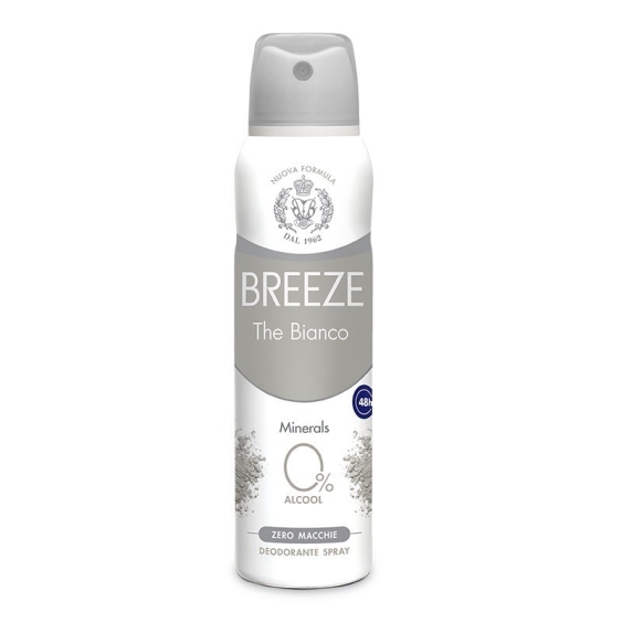 Breeze Deodorante Spray 48h al The Bianco 150 ml