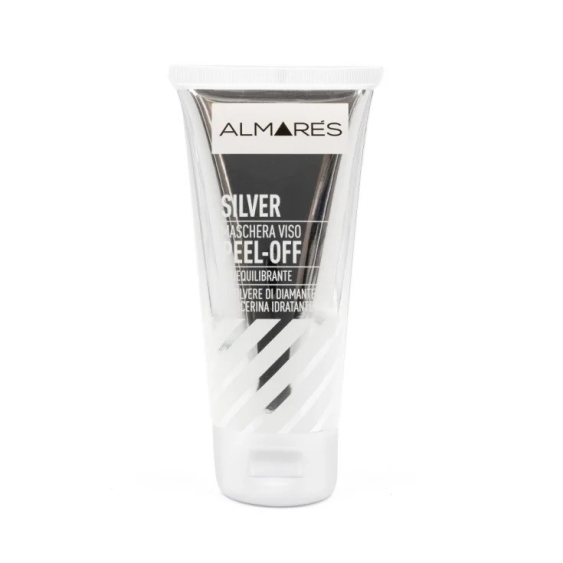 Almarés Silver Maschera Viso Peel-Off Riequilibrante 100 ml