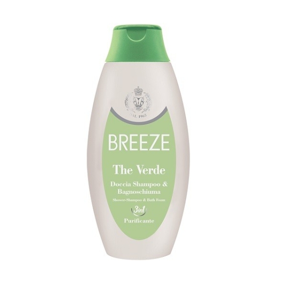 Breeze The Verde Bagno Doccia Shampoo Rigenerante 400 ml