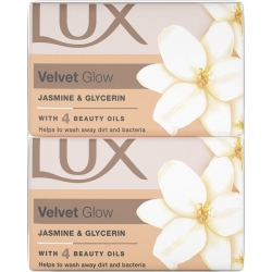 Lux Velvet Glow Jasmine & Glycerin Saponette 4 pz