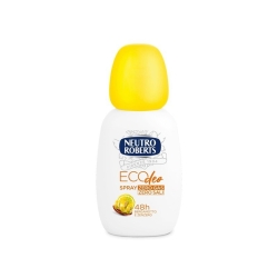 Neutro Roberts Ecobio Deodorante Spray Zero Gas 48h Bergamotto e Zenzero 75 ml