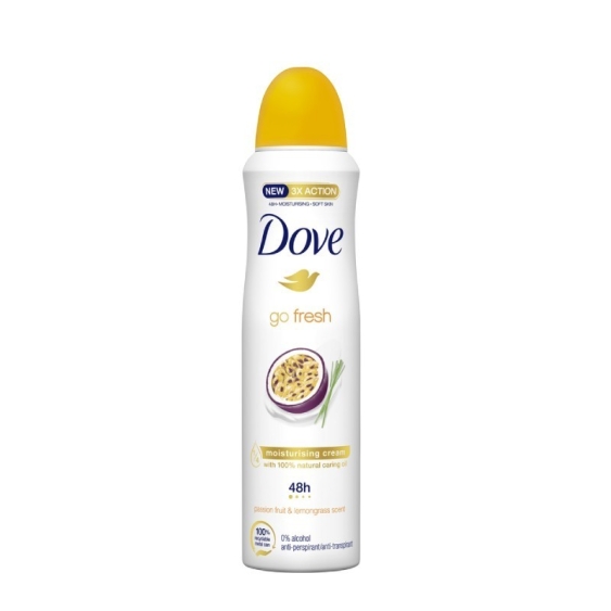 Dove Go Fresh Passion Fruit & Lemongrass Deo Spray 150 ml
