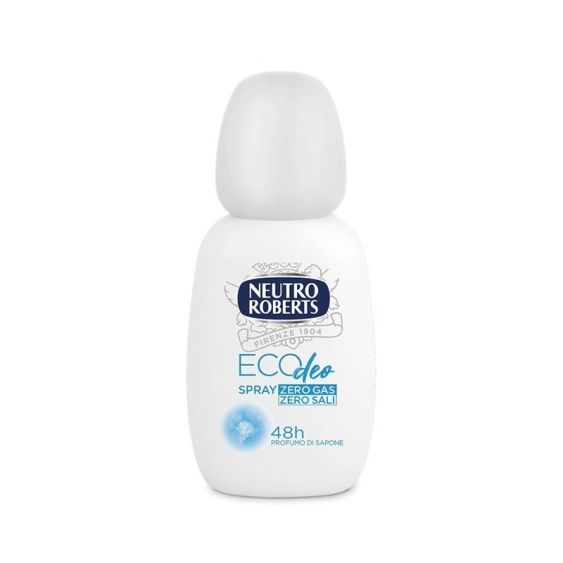 Neutro Roberts Ecobio Deodorante Spray Zero Gas 48h Profumo di Sapone 75 ml