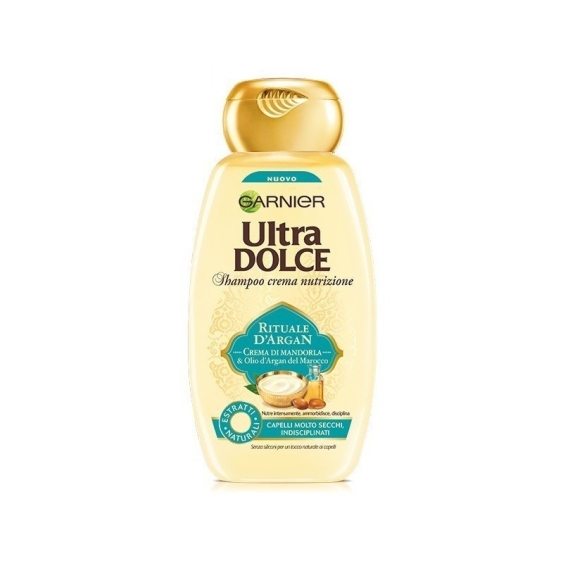 Garnier Ultra Dolce Rituale d'Argan Shampoo Crema Nutrizione 300 ml