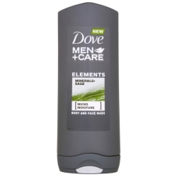 Dove Men Care Elements Minerals + Sage Body and Face Wash 400 ml