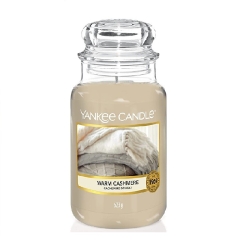 Yankee Candle Candela Profumata In Giara Grande Cashmere 623 g