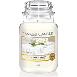 Yankee Candle Candela Profumata In Giara Grande  Fluffy Towels 623 g