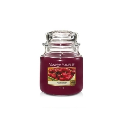 Yankee Candle Candela Profumata In Giara Media Black Cherry 411 g