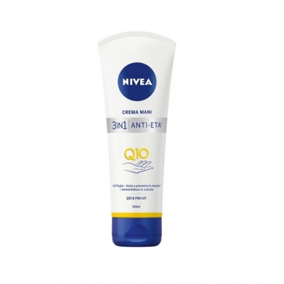 Nivea Crema Mani 3 in 1 Anti-Età Q10 100 ml