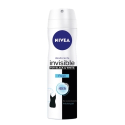 Nivea Invisible Black & White Fresh Deodorante Spray 150 ml