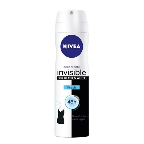 Nivea Invisible Black & White Fresh Deodorante Spray 150 ml