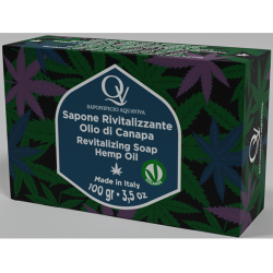 Saponificio Acquaviva Sapone Rivitalizzante Olio Canapa 100 gr