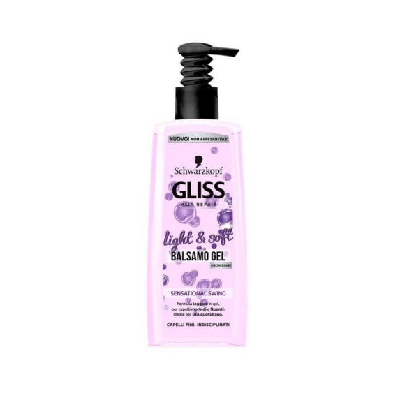 Schwarzkopf Gliss Hair Repair Light & Soft Sensational Swing Balsamo Gel 200 ml