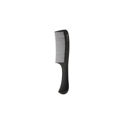 Gcube Pettine in Fibra di Carbonio Antistatico con Manico Nero