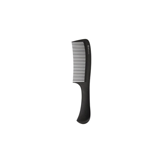 Gcube Pettine in Fibra di Carbonio Antistatico con Manico Nero