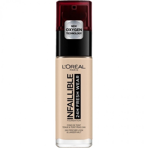 L'Oreal Paris Infaillible 24h Fresh Wear Fondotinta Liquido - 100 Linen