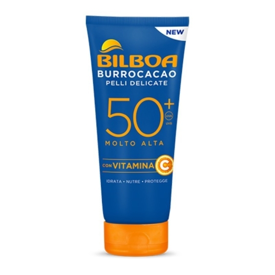 Bilboa Burrocacao Crema Solare Per Pelli Delicate SPF 50+ 180 ml
