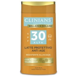 Clinians Latte Protettivo Anti-Age Resistente All'Acqua SPF 30 200 ml