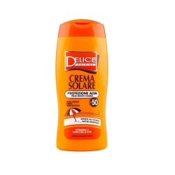 Delice Crema Solare Protezione Media Pelle Chiara SPF 50 250 ml