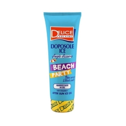 Delice Doposole Ice Angelo Azzurro Beach Party Gel Rinfrescante E Tonificante Blue Curacao e Black Vanilla 250 ml
