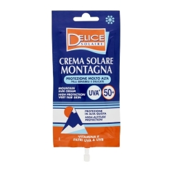 Delice Crema Solare Montagna In Bustina SPF 50+ 50 ml