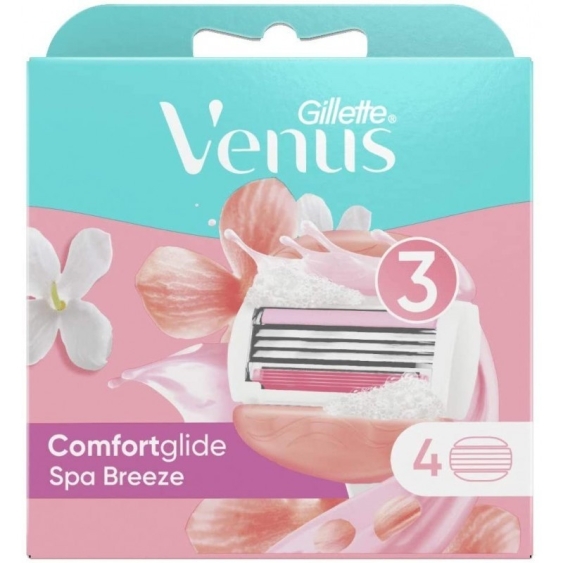 Gillette Venus Comfortglide Breeze Lamette Per Rasoio Da Donna 4 pz