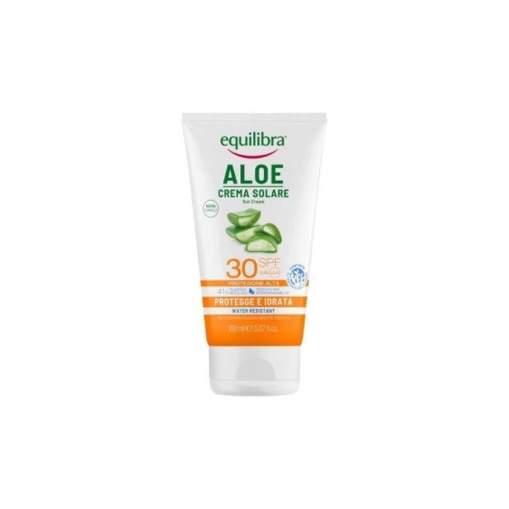 Equilibra Aloe Crema Solare Resistente All'Acqa SPF 50+ 150 ml