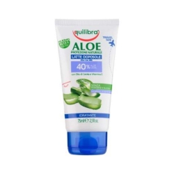 Equilibra Aloe Latte Doposole Idratante Travel Size 75 ml