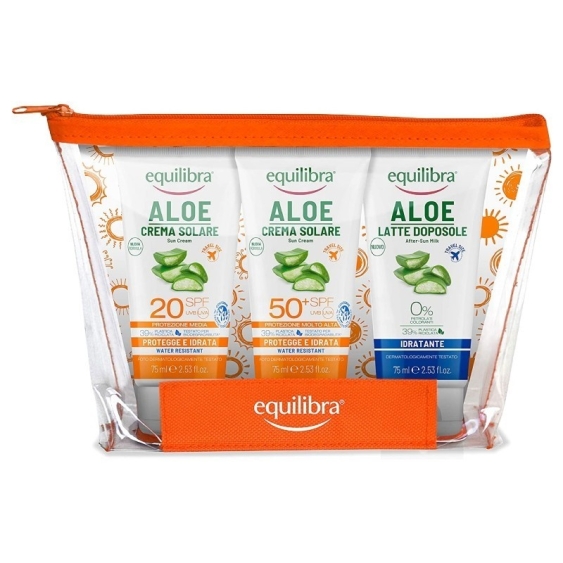Equilibra Pochette Solari Crema Solare SPF20 + SPF50 + Doposole