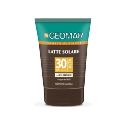 Geomar Latte Solare Resistente All'Acqua SPF 30 Formato Viaggio 100 ml