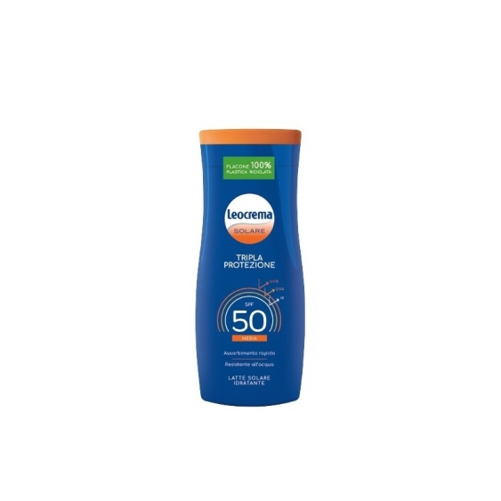 Leocrema Latte Solare Idratante Tripla Protezione SPF 50 200 ml