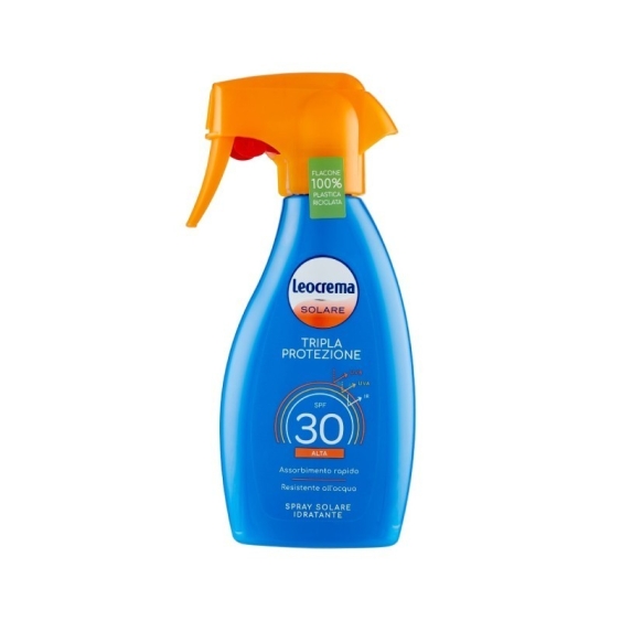 Leocrema Spray Solare Idratante Tripla Protezione SPF 30 250 ml