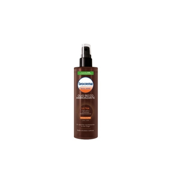Leocrema Olio Secco Abbronzante Resistente All'Acqua SPF 6 200 ml