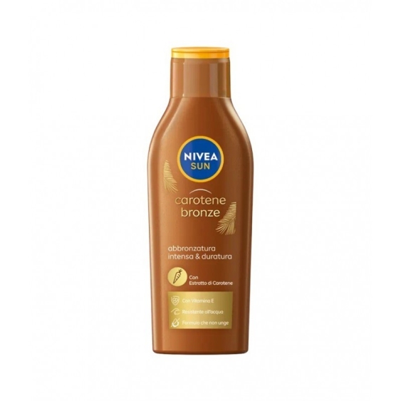 Nivea Sun Carotene Bronze Latte Solare Con Estratto Di Carotene SPF 6 200 ml