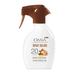 Omia Spray Solare Ecobio Nutre e Protegge SPF 20 Argan Del Marocco 200 ml
