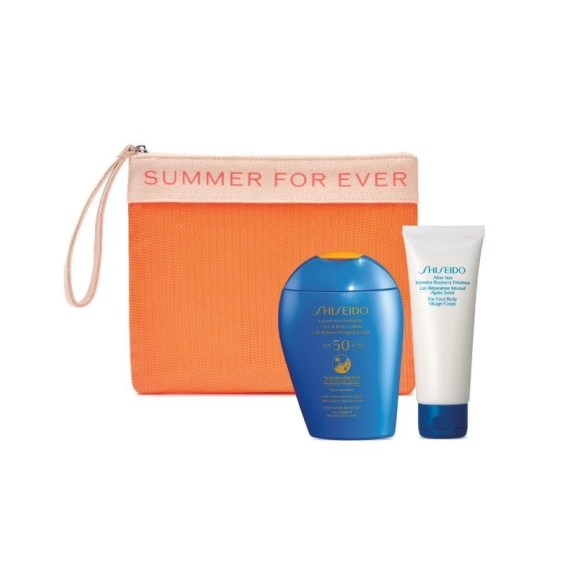 Shiseido Cofanetto Sun Protection Essentials - Latte Solare SPF 50+ + Emulsione Doposole