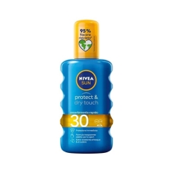 Nivea Sun Protect & Dry Touch Spray Solare Assorbimento Rapido SPF 30 200 ml