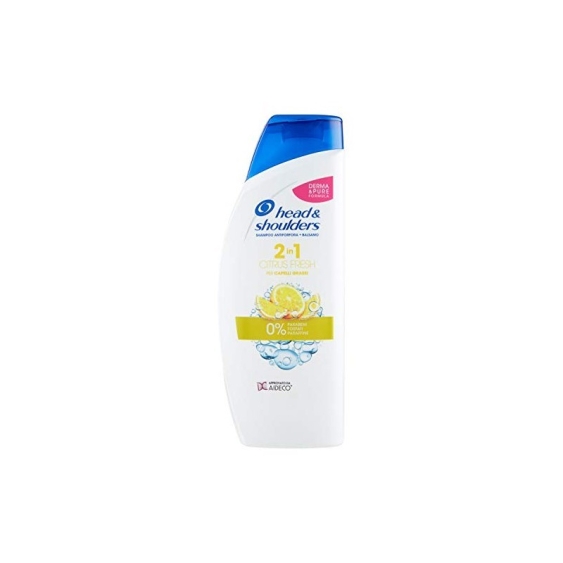 Head & Shoulders Citrus Fresh Shampoo 2 In 1 Per Capelli Grassi 540 ml