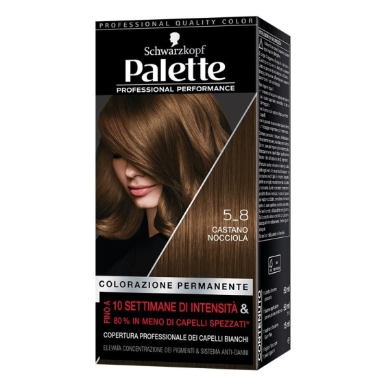 Schwarzkopf Palette Professional Performance - 5-8 Castano Nocciola