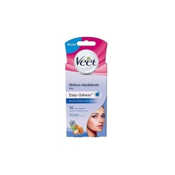 Veet Strisce Depilatorie Viso Pelli Sensibili 16 pz