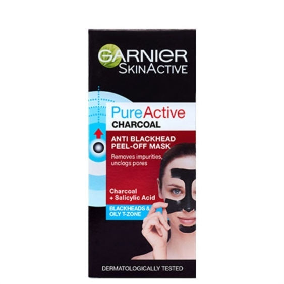 Garnier PureActive Maschera Peel-Off Al Carbone Contro I Punti Neri	75 ml