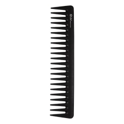 Gcube Pettine In Fibra Di Carbonio Antistatico Con Denti Larghi