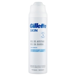 Gillette Skin - Gel da Barba Ultra Sensitive con Burro di Karité e Vitamina E 200 ml